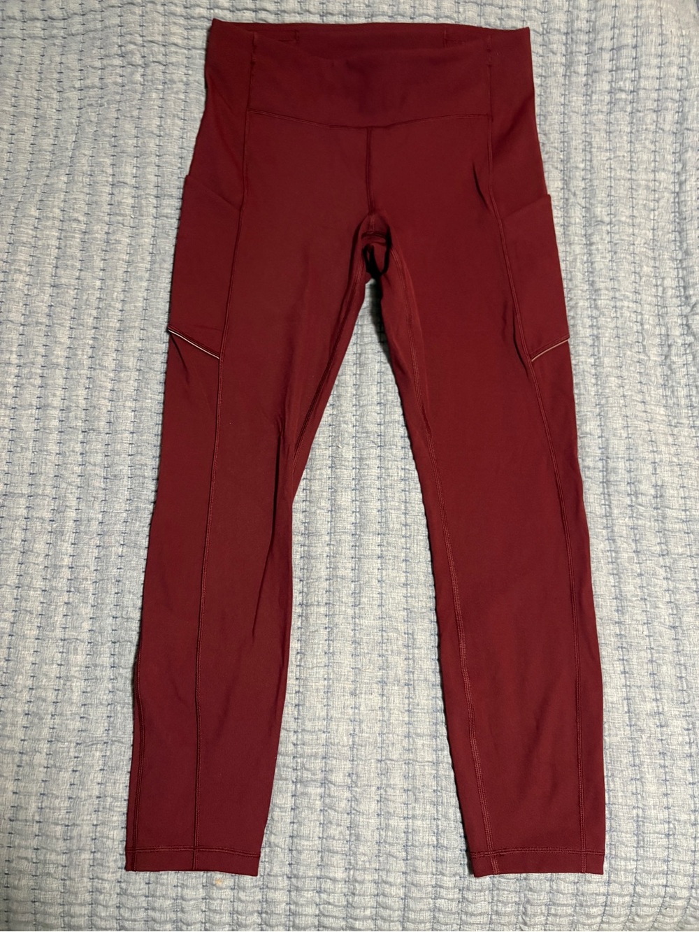 lululemon athletica Burgundy High-Rise Leggings